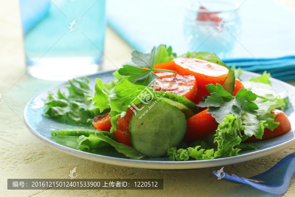生菜黃瓜沙拉