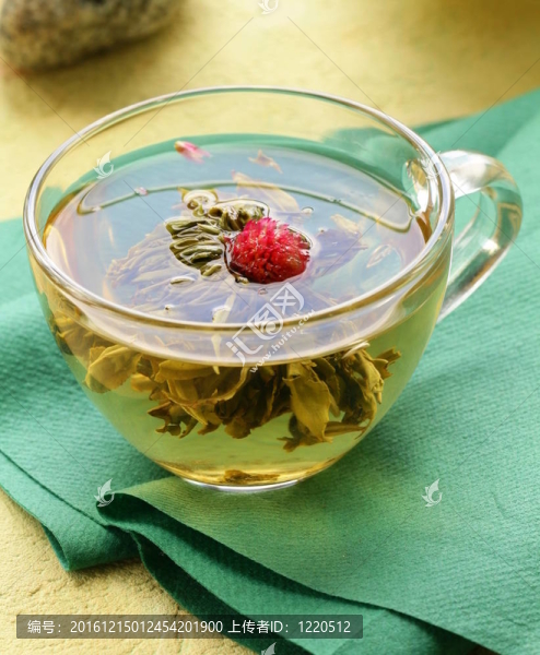 異國情調(diào)的綠茶