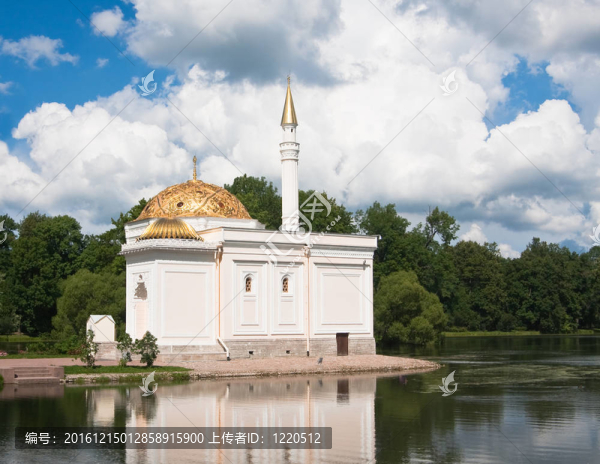 土耳其浴。Tsarskoye,Selo（俄羅斯）；圣彼得堡；俄羅斯。
