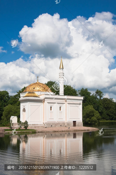 土耳其浴。Tsarskoye,Selo（俄羅斯）；圣彼得堡；俄羅斯。