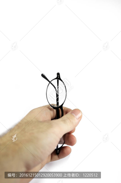 手持時尚眼鏡