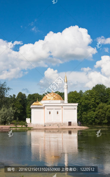 土耳其浴。Tsarskoye,Selo（俄羅斯）；圣彼得堡；俄羅斯。