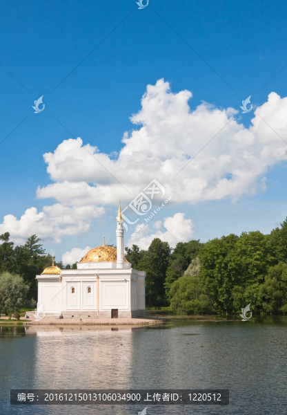 土耳其浴。Tsarskoye,Selo（俄羅斯）；圣彼得堡；俄羅斯。