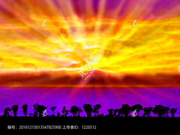 摘要幻想日落