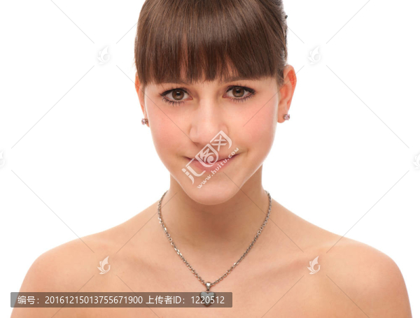 美女寫真可愛快樂的年輕黑人女孩分離