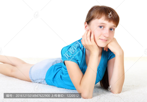 漂亮少女肖像