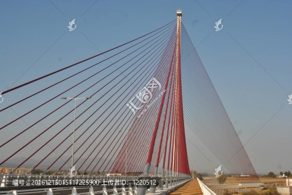 atirantado,el,Puente,de塔拉韋拉；