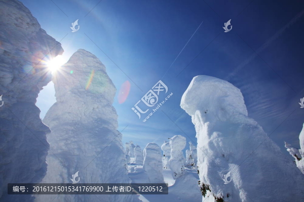 霧淞；山棗在日本