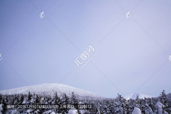霧淞；山棗在日本