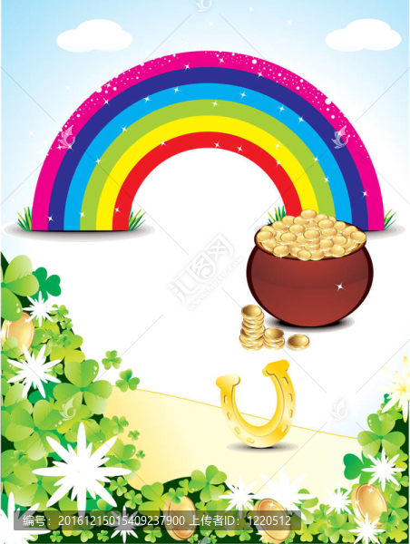 摘要：圣帕特里克彩虹backrgound.jpg