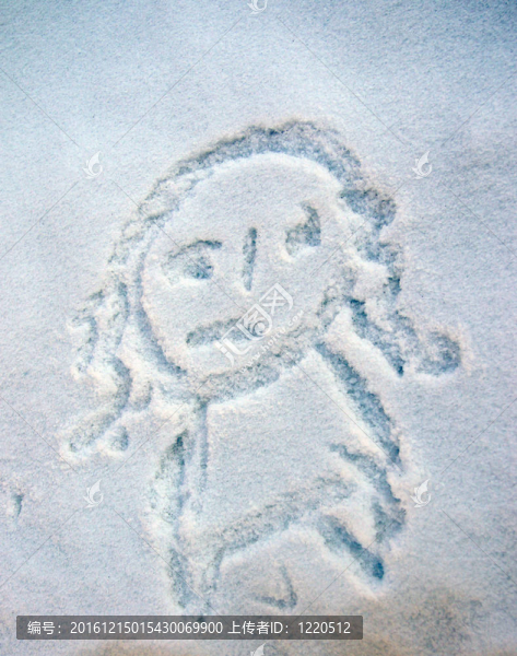 圖片中的雪