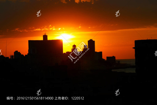 維達哈瓦那日落