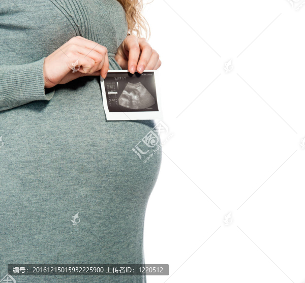 孕婦舉行超聲圖片