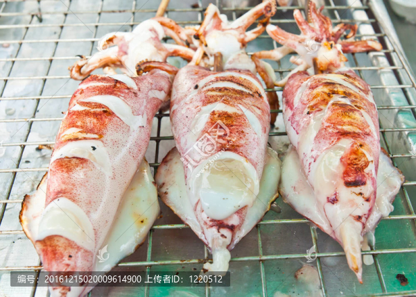 烤章魚