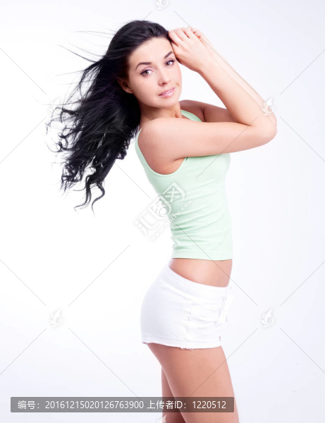 苗條的女人