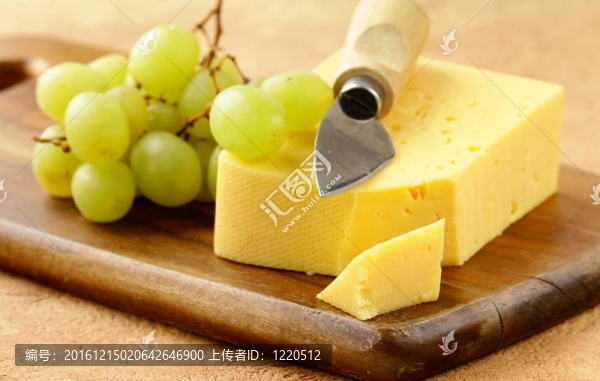 靜物與葡萄和奶酪