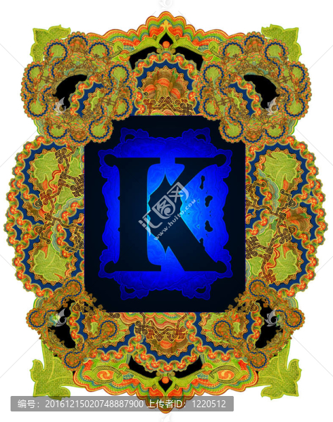 字母K。