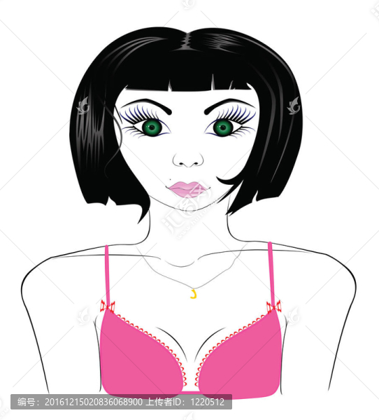 美女畫像