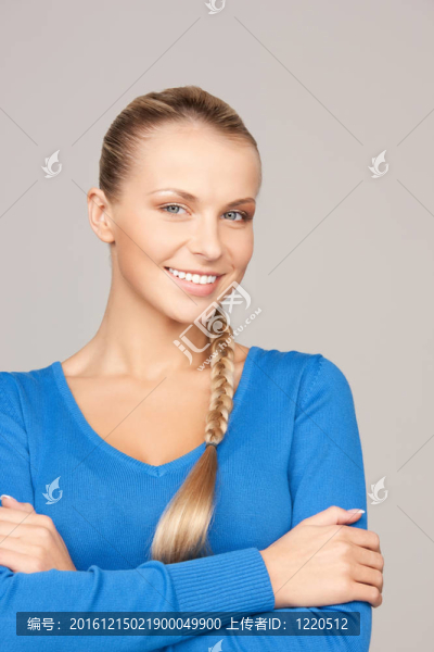 快樂和微笑的女人