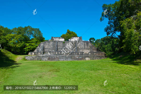 Xunantunich,Mayan,Ruin在伯利茲