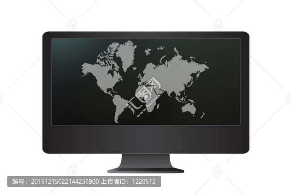 電腦顯示器的分離。
