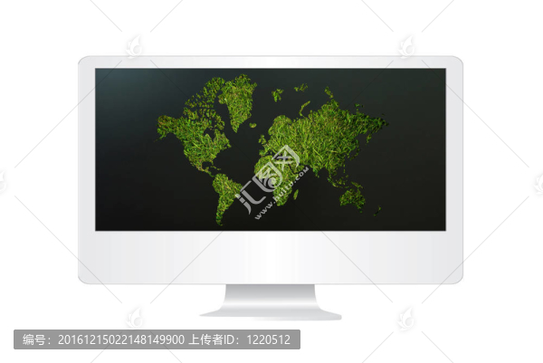電腦顯示器的分離。