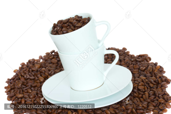 一杯咖啡的概念