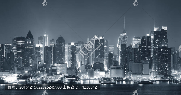 紐約的夜之黑與白