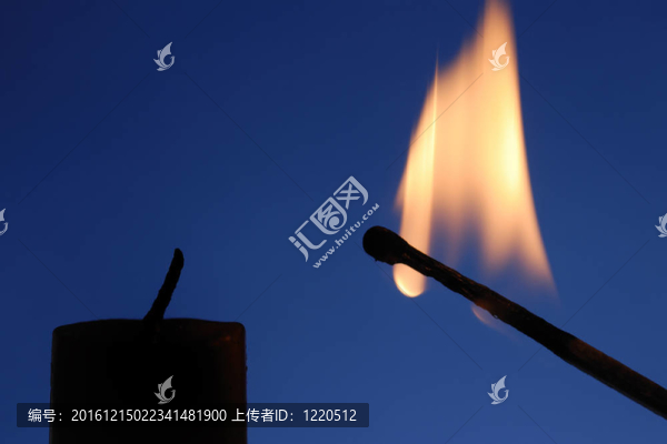 蠟燭沒有光