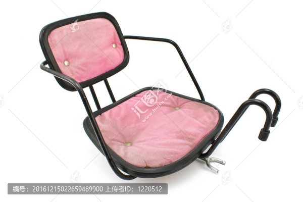 粉紅色的嬰兒車椅
