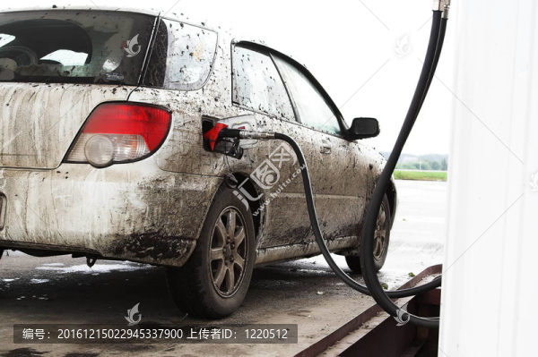 骯臟的汽車