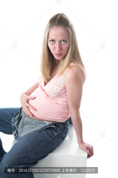 懷孕的女人