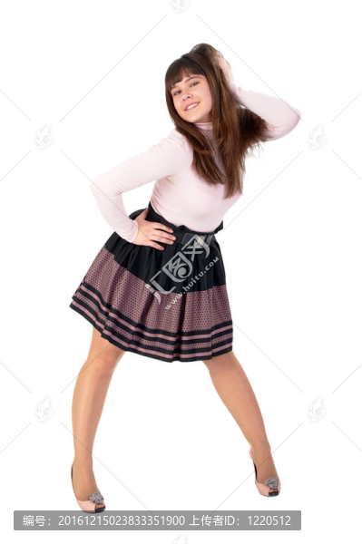 年輕活潑的女人