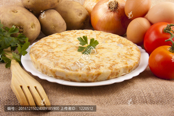 西班牙土豆煎蛋