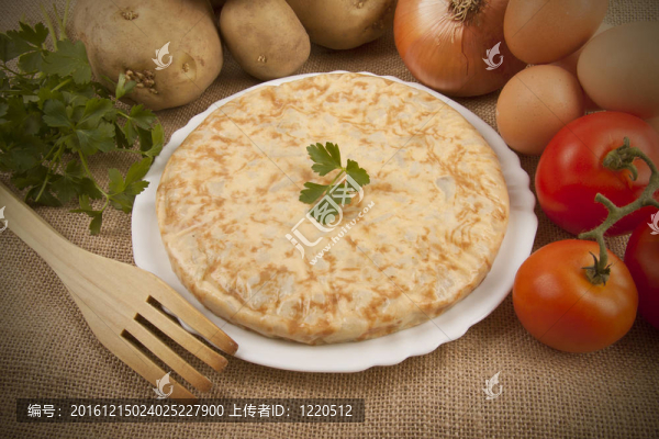 西班牙土豆煎蛋