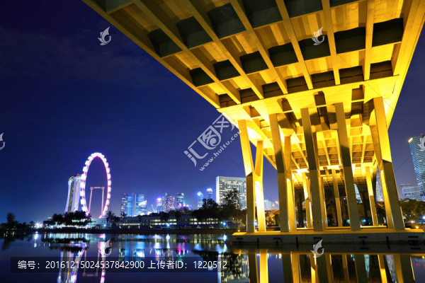 新加坡的夜晚