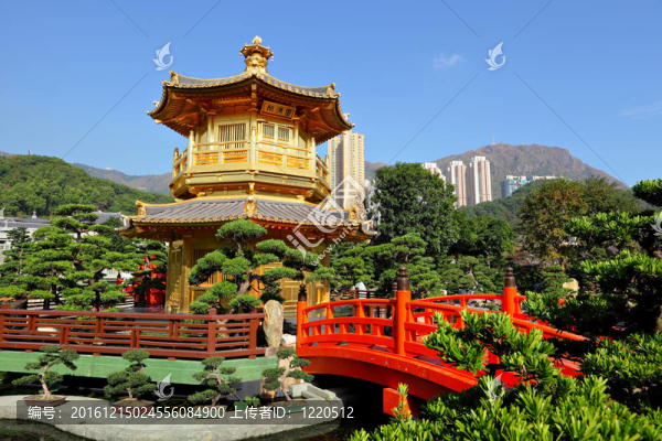 在中國園林金亭