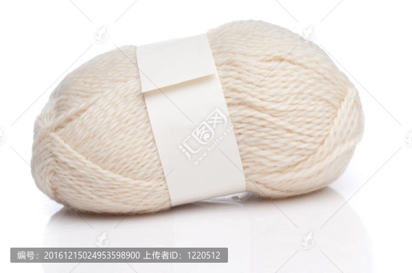 白色的羊毛線