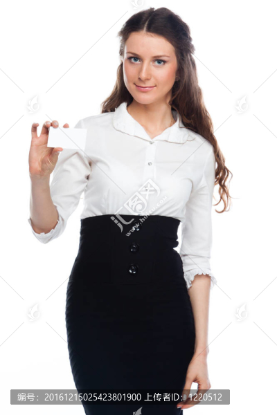 年輕的女商人與商業(yè)