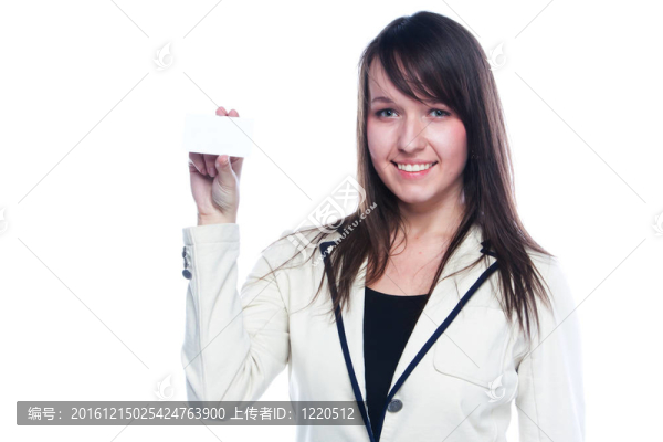 年輕的女商人與商業(yè)