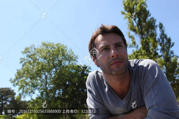 人的思維在公園