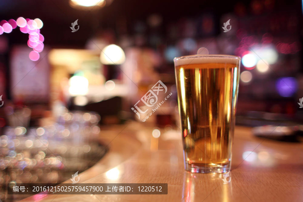 一品脫的啤酒