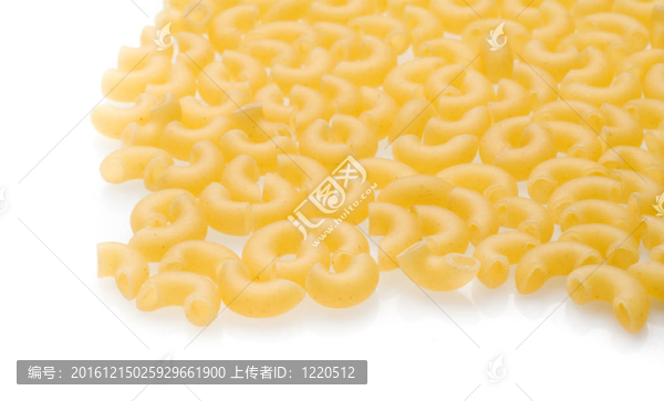 孤立的面食