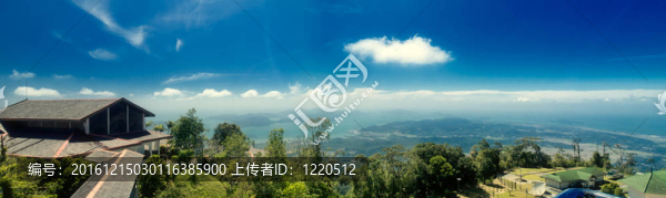 在Langkawi島的觀點(diǎn)。馬來西亞