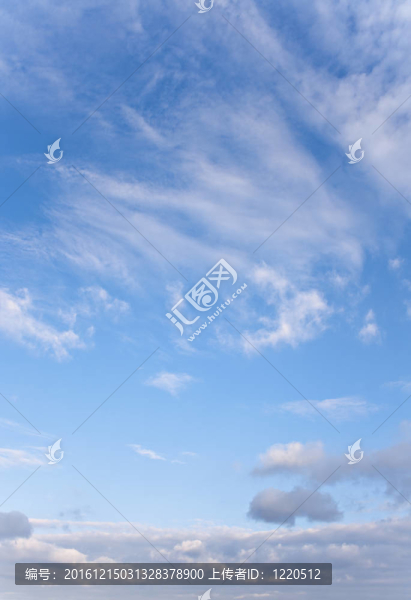 藍(lán)色的天空