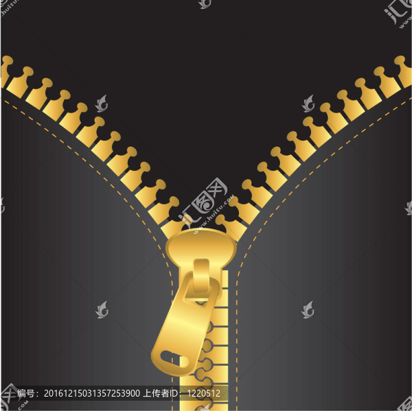 金拉鏈的載體