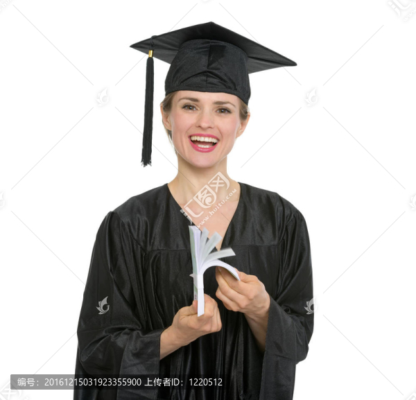 微笑畢業(yè)學(xué)生婦女計(jì)算歐元在堆棧隔離