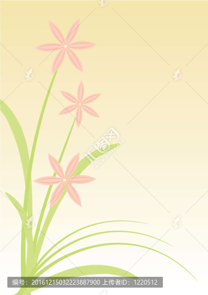 粉紅色的花