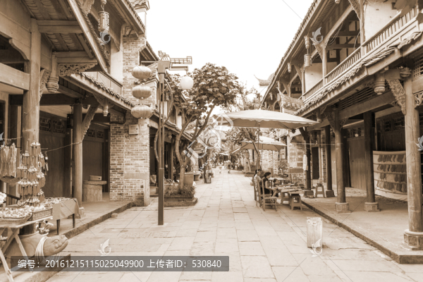 四川古鎮(zhèn)老照片