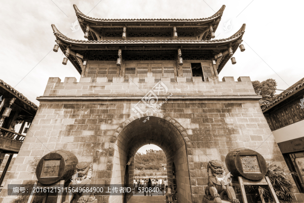 成都古鎮(zhèn)老照片